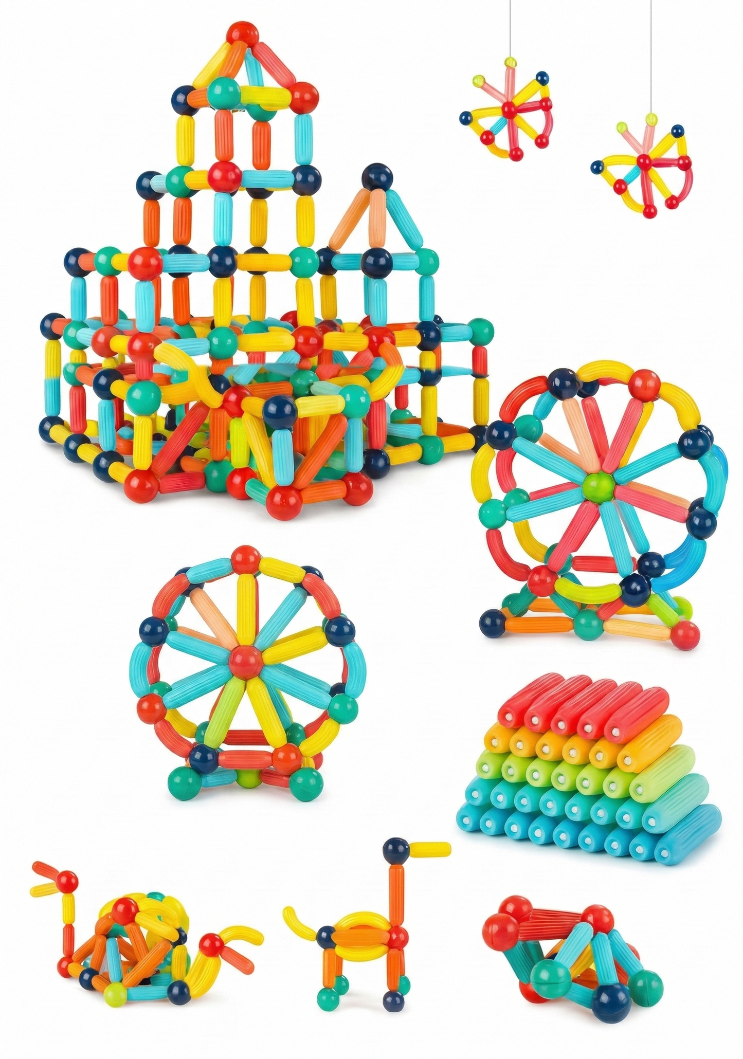 Manyetik Yapım Blok Seti